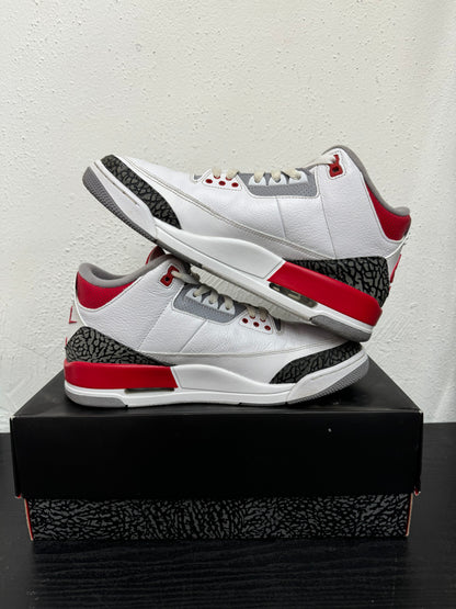 JORDAN 3 FIRE RED (USED)