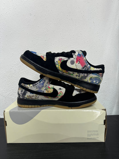 DUNK LOW SB SUPREME RAMMELLZEE (USED)