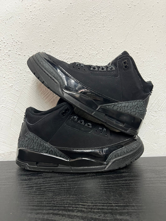 JORDAN 3 BLACK CAT (USED, NB)