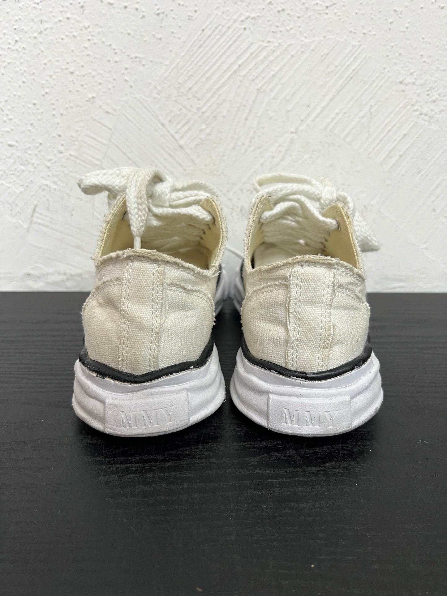 MAISON MIHARA PETERSON OG SOLE CANVAS LOW (USED,NB)