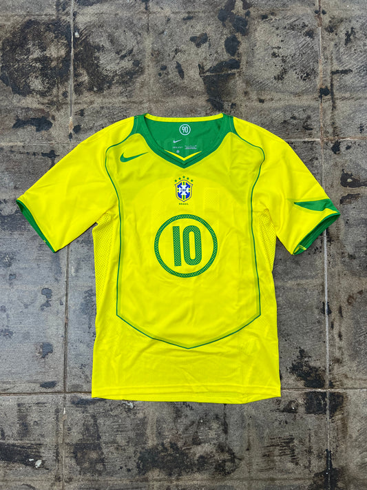 NIKE BRASIL REISSUE TOTAL 90 RONALDINHO HOME JERSEY