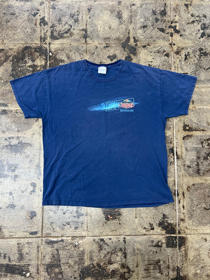 NAVY DAYTONA 500 TEE
