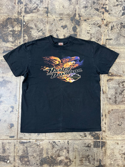 BLACK HARLEY-DAVIDSON WASHINGTON TEE