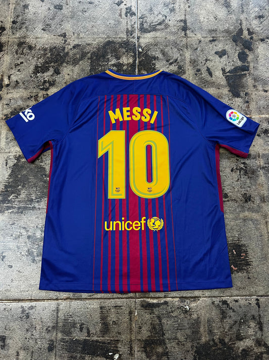 NIKE 17/18 FC BARCELONA MESSI HOME JERSEY