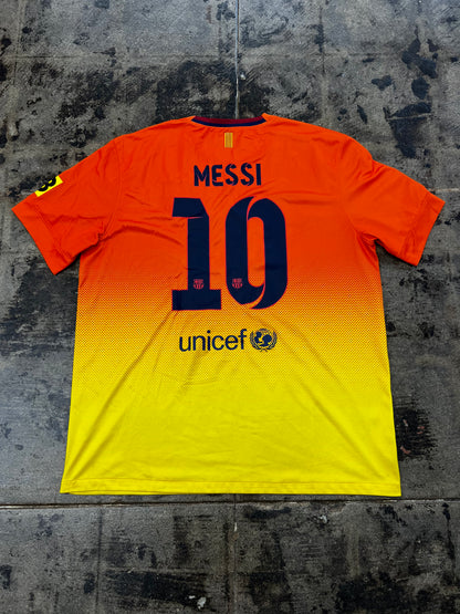 NIKE 12/13 FC BARCELONA MESSI AWAY JERSEY