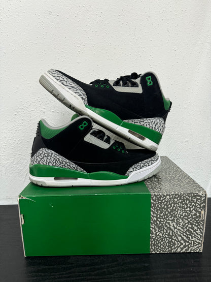JORDAN 3 PINE GREEN (USED)