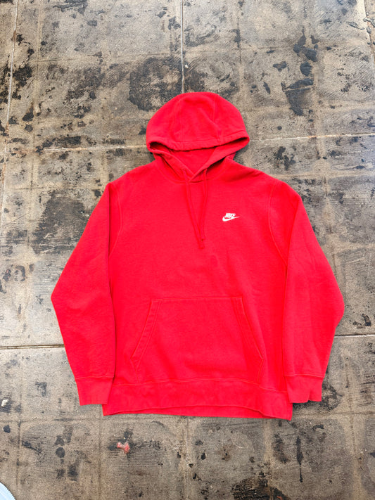 RED NIKE HOODIE