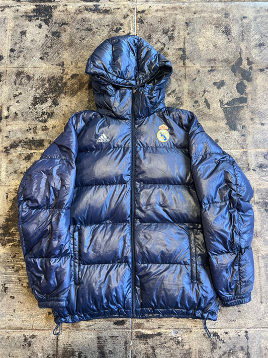 ADIDAS REAL MADRID PUFFER ZIPUP
