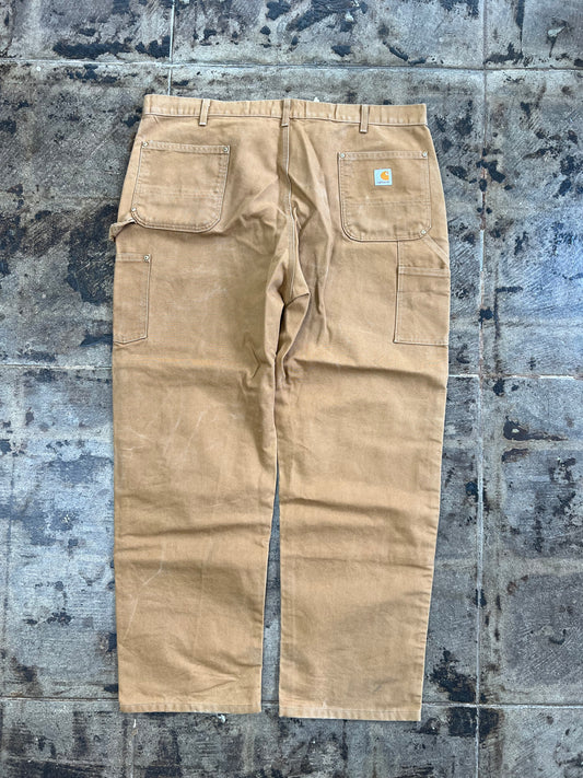 TAN CARHARTT DOUBLE KNEE PANTS