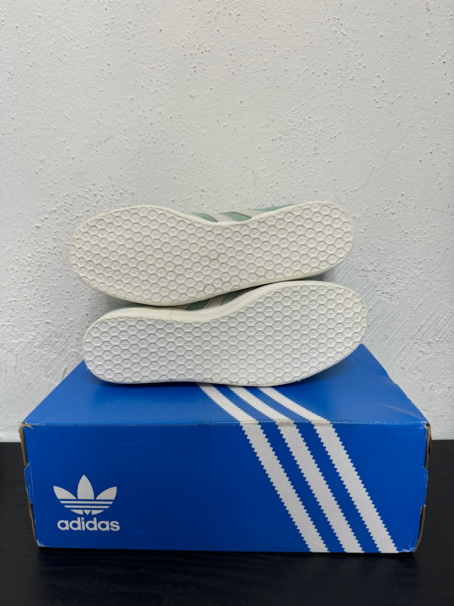 ADIDAS GAZELLE HAZY GREEN/WHITE