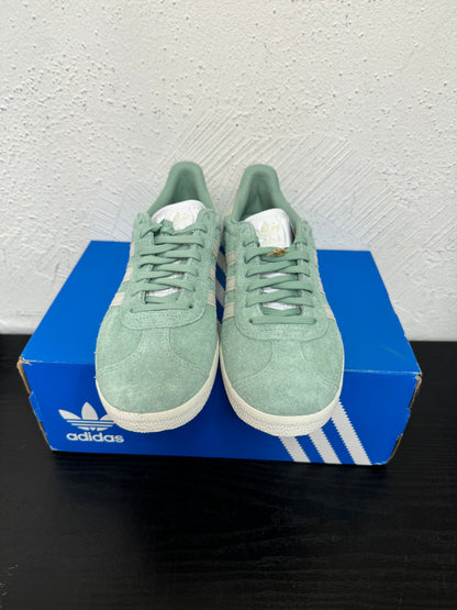 ADIDAS GAZELLE HAZY GREEN/WHITE