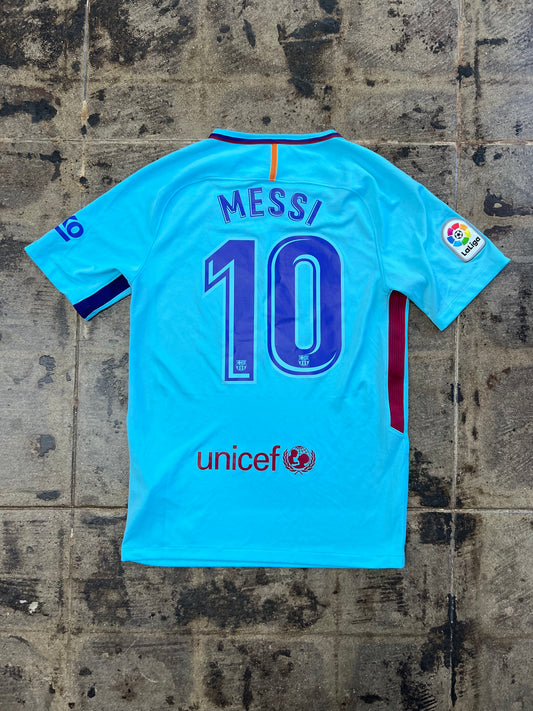 NIKE 17/18 FC BARCELONA MESSI AWAY JERSEY