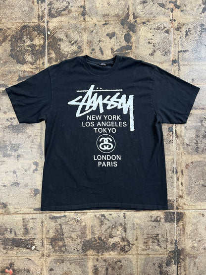 STUSSY WORLD TOUR TEE