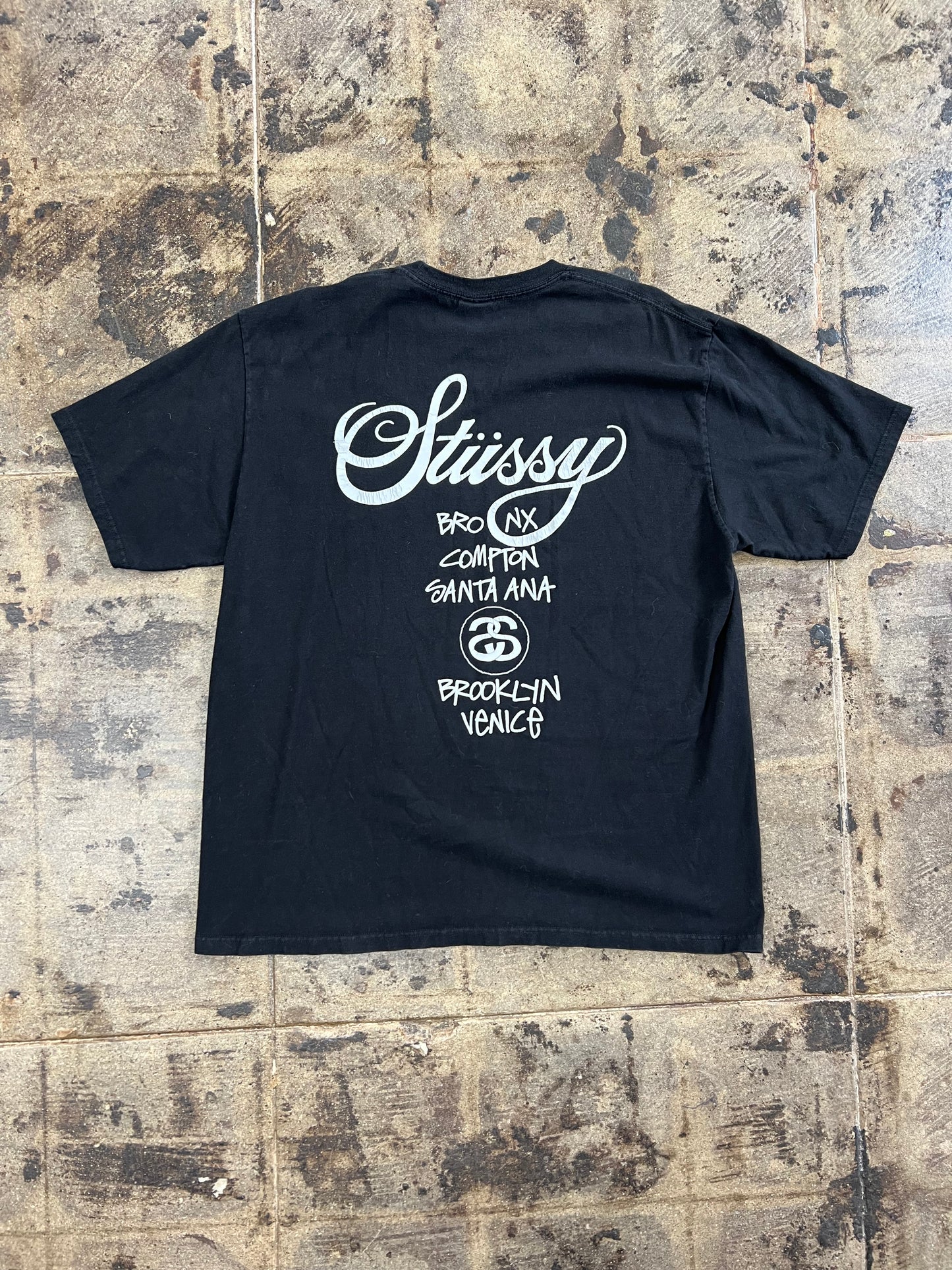 STUSSY WORLD TOUR TEE