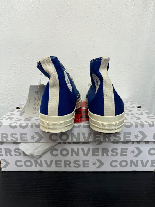CDG CONVERSE BLUE