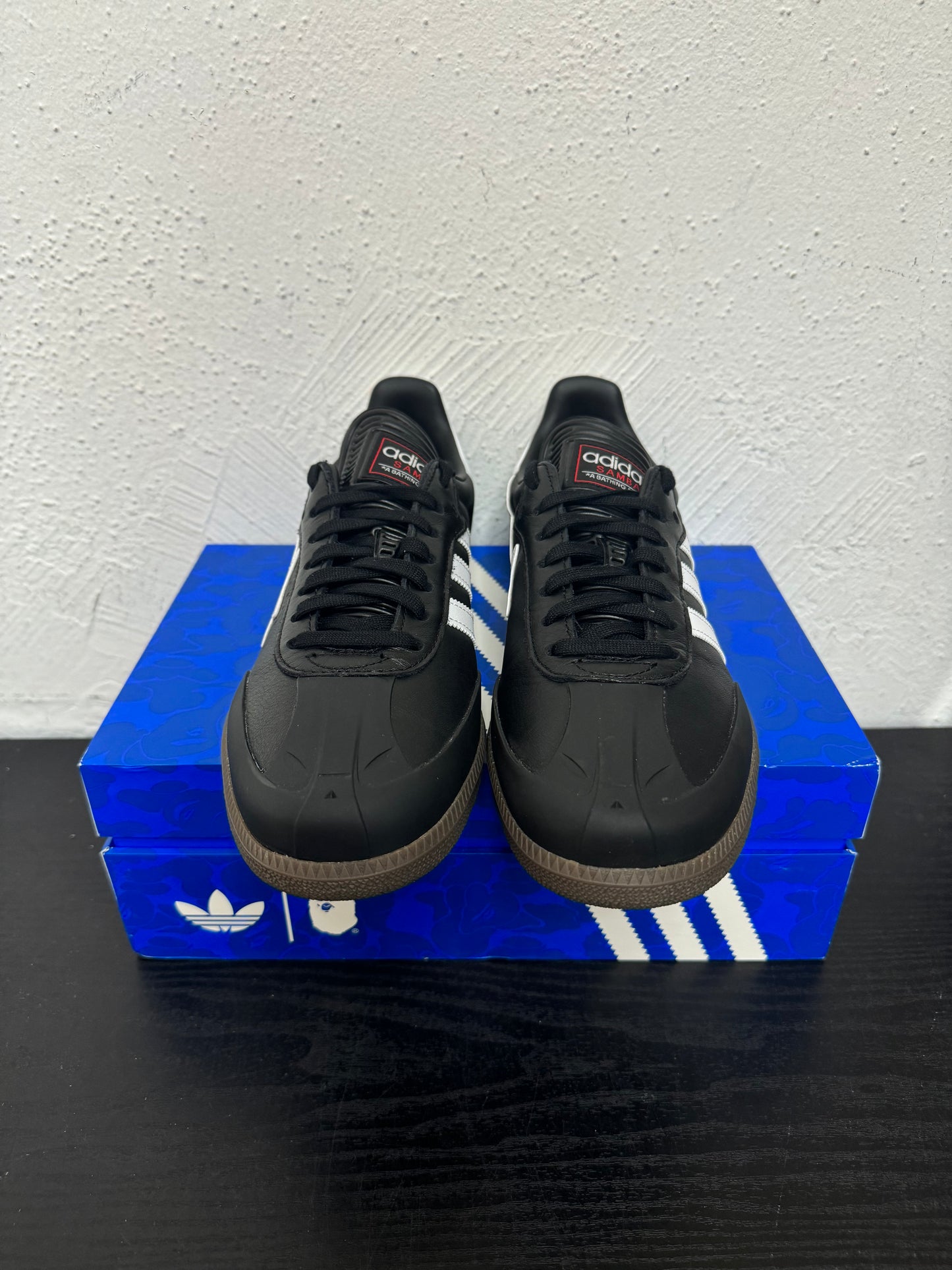 ADIDAS BAPE SAMBA BLK/GUM