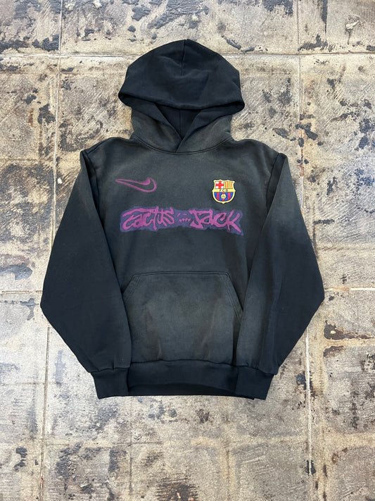 TRAVIS SCOTT x NIKE x FC BARCELONA SPRAY LOGO HOODIE