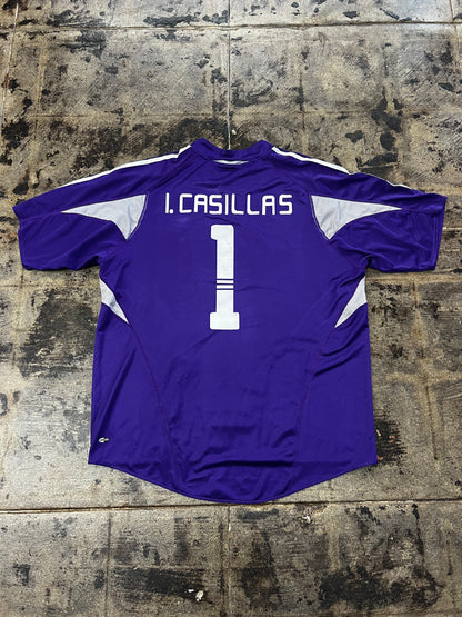 .ADIDAS 04/05 REAL MADRID CASILAS GOALKEEPER JERSEY