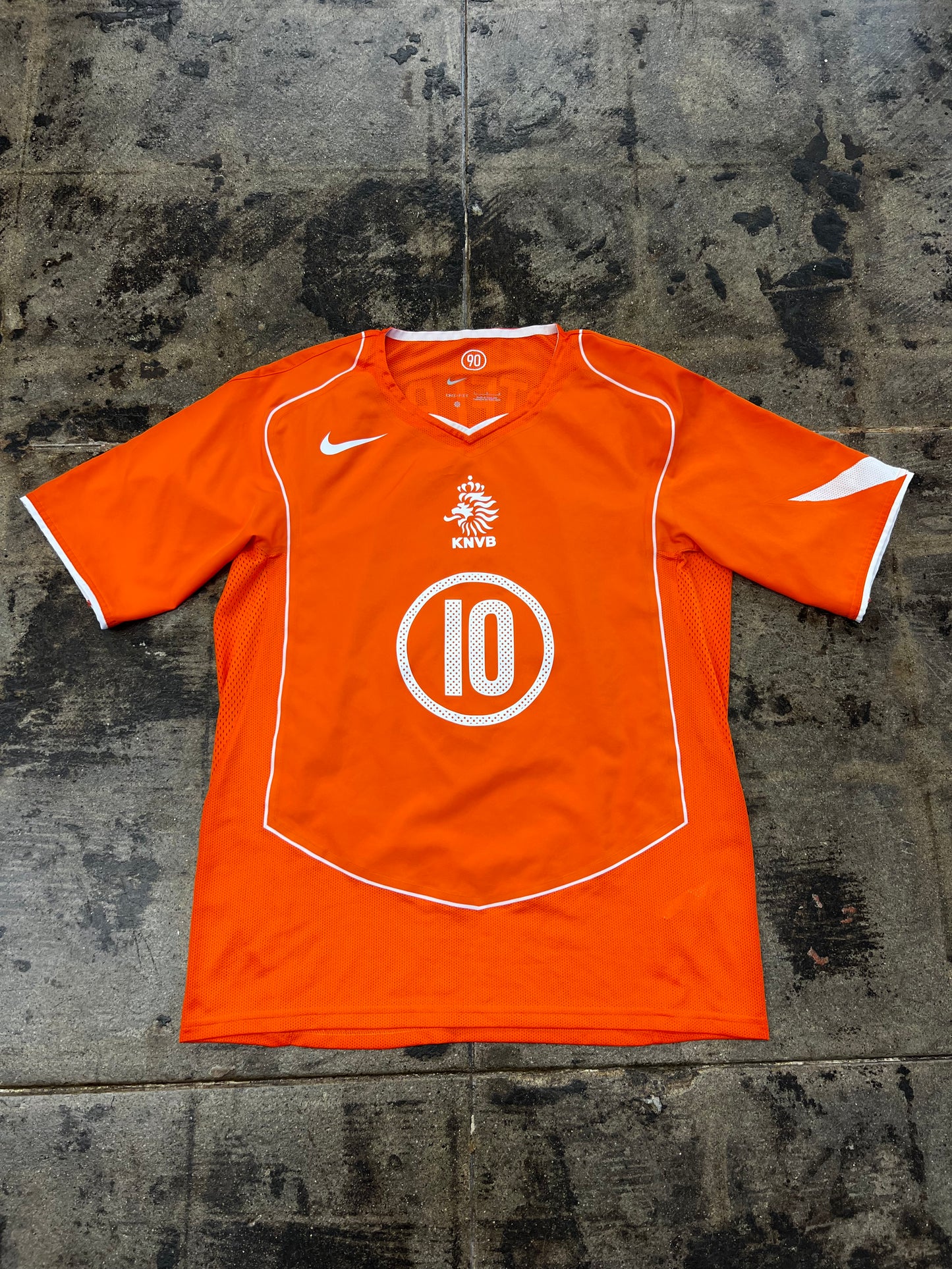 NIKE TOTAL 90 NETHERLANDS REISSUE V.NISTELROOY HOME JERSEY