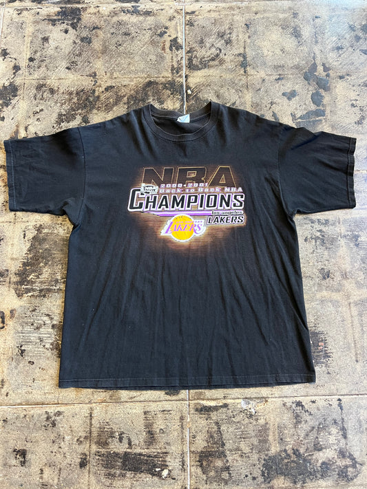 NBA BACK TO BACK CHAMPS LA LAKERS TEE