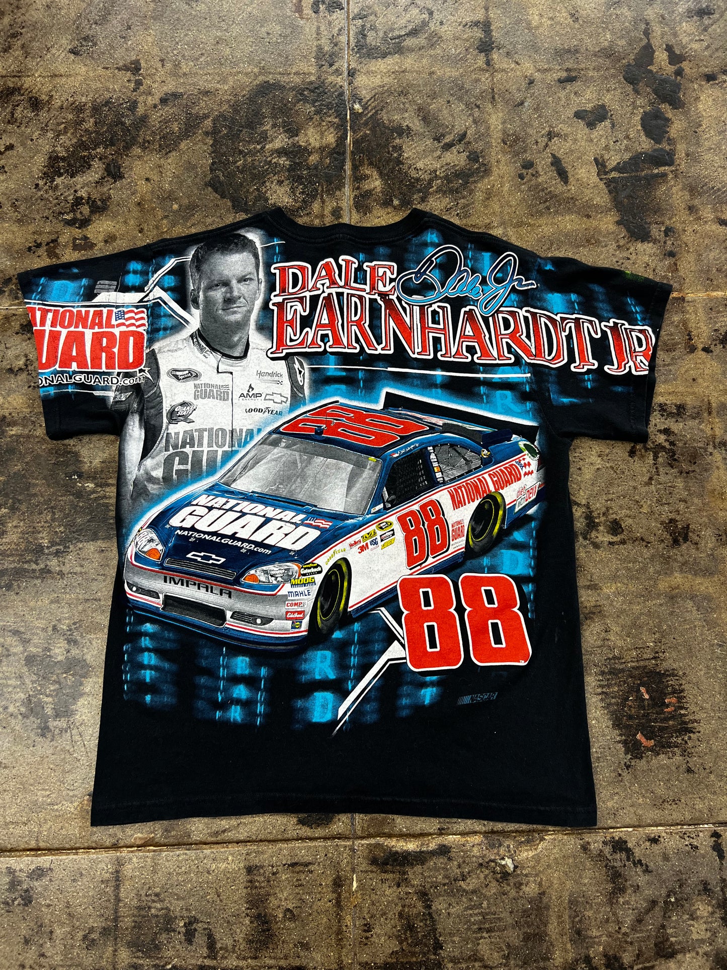NASCAR DALE EARNHARDT JR AOP TEE
