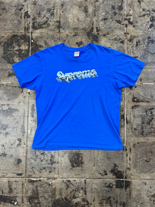 SUPREME CHROME LOGO TEE