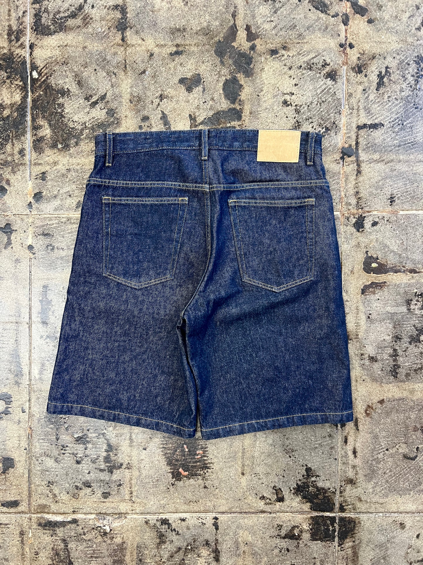 DENIM COTTON ON JORTS