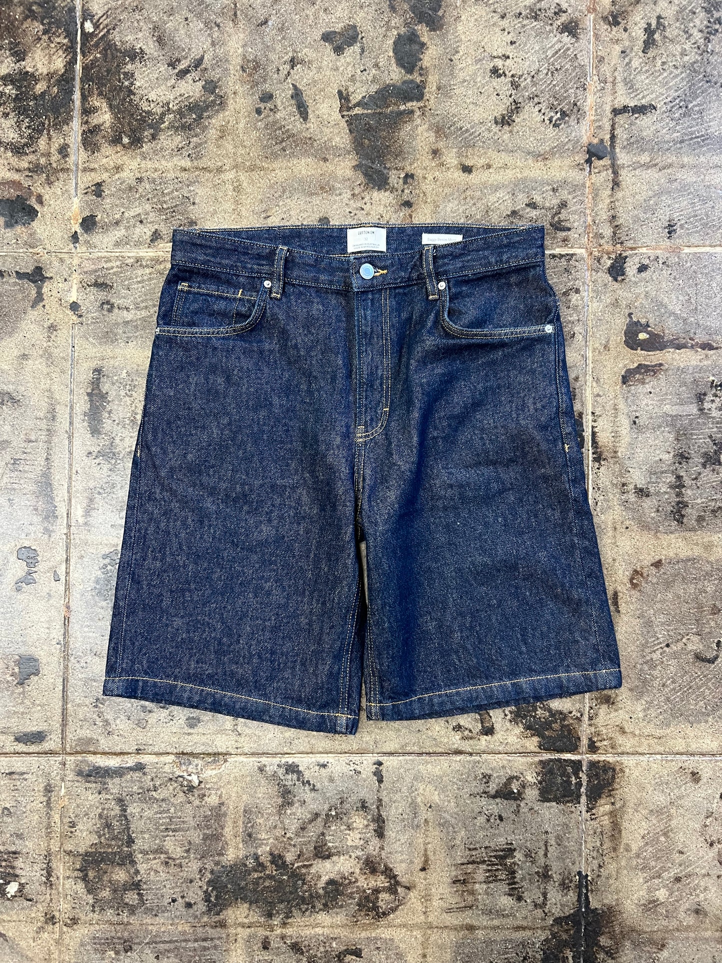 DENIM COTTON ON JORTS