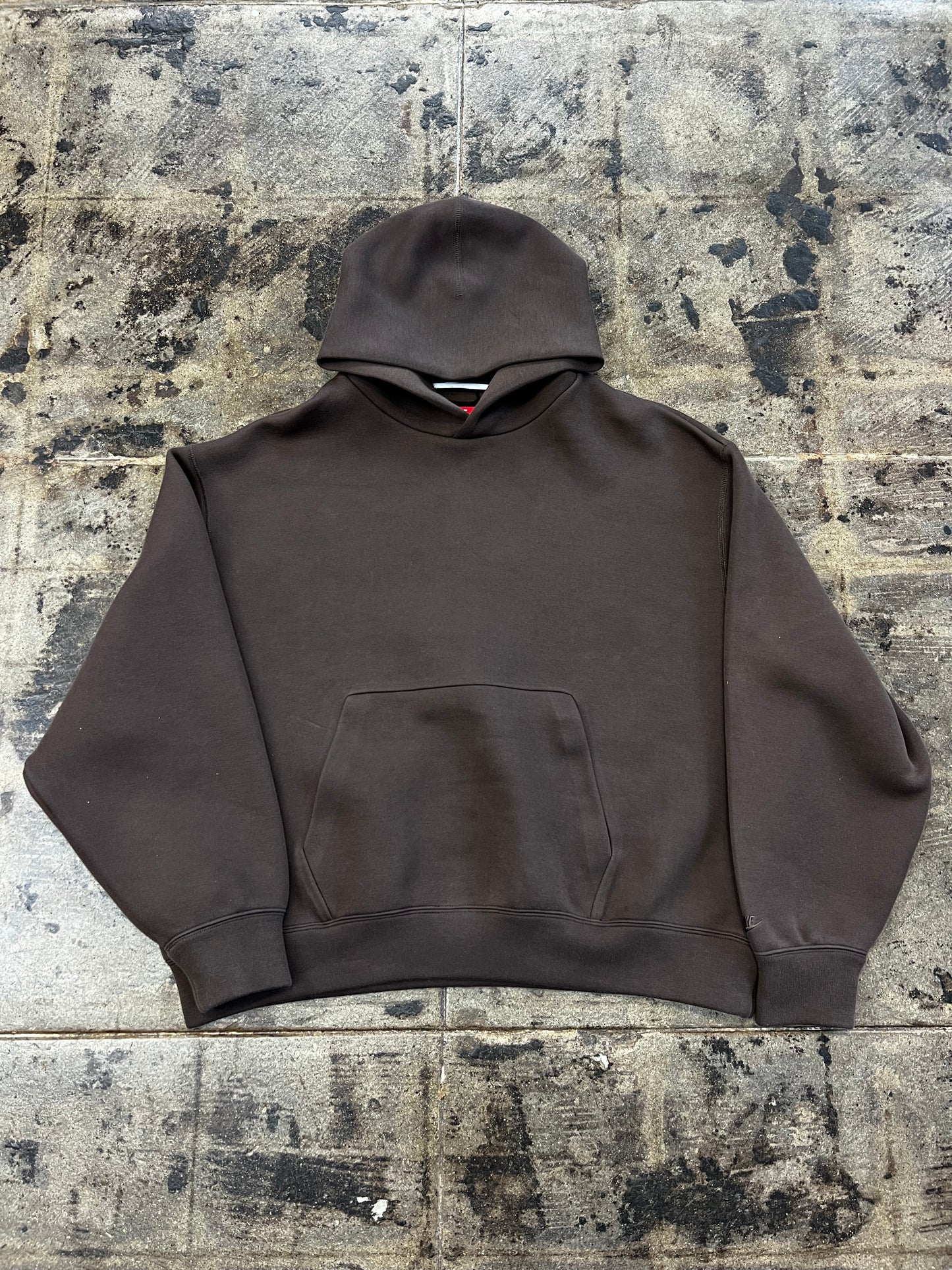 NIKE TECH BROWN HOODIE