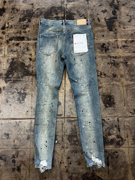 PURPLE DENIM JEANS