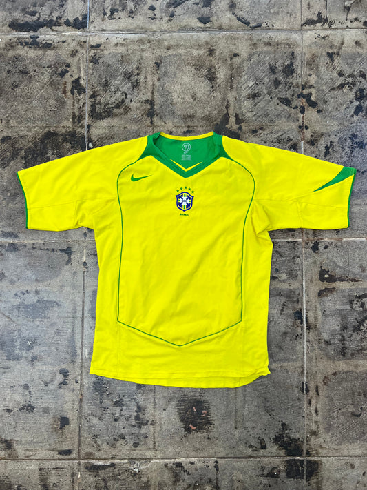 NIKE 04/06 BRAZIL HOME JERSEY