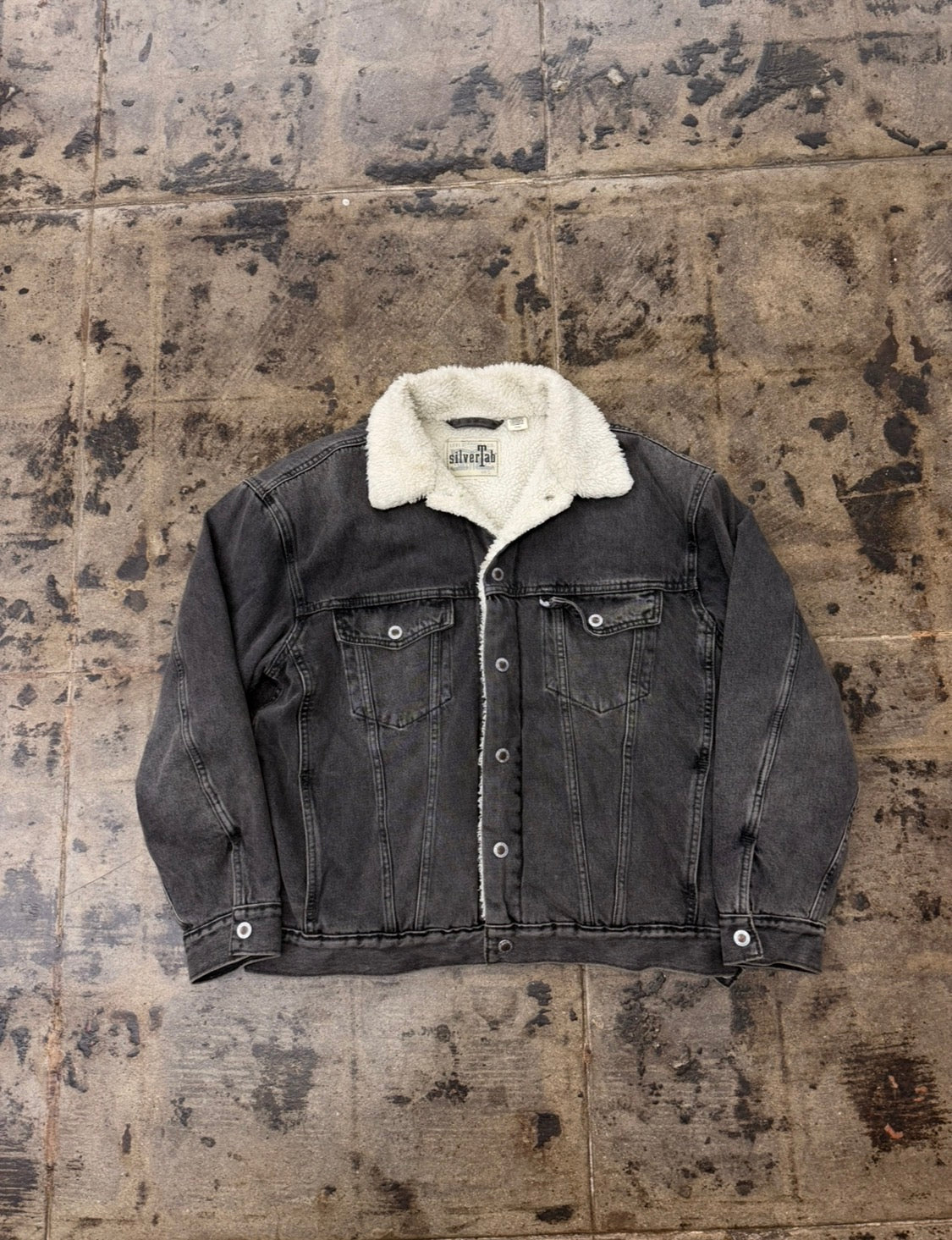 LEVIS SILVER TAB JEAN JACKET