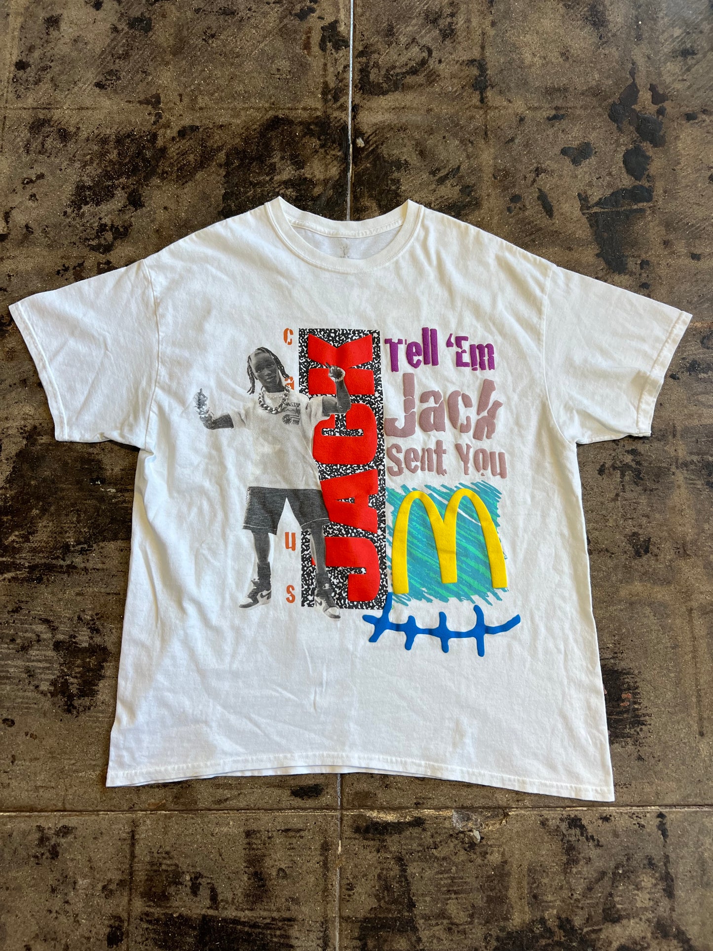 TRAVIS SCOTT x MCDONALDS TEE