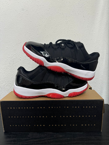 JORDAN 11 LOW BRED 2025 (USED)