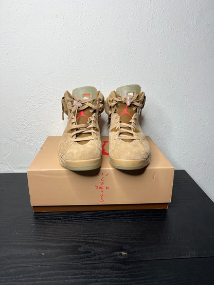JORDAN 6 TRAVIS BRITISH KHAKI