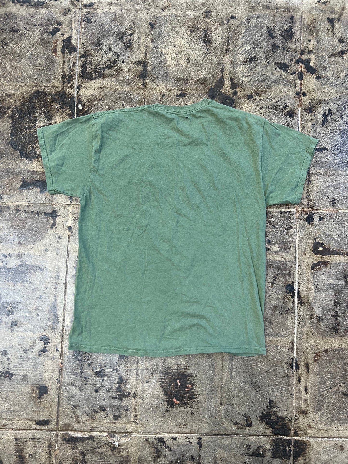 GREEN METAL MULISHA TEE