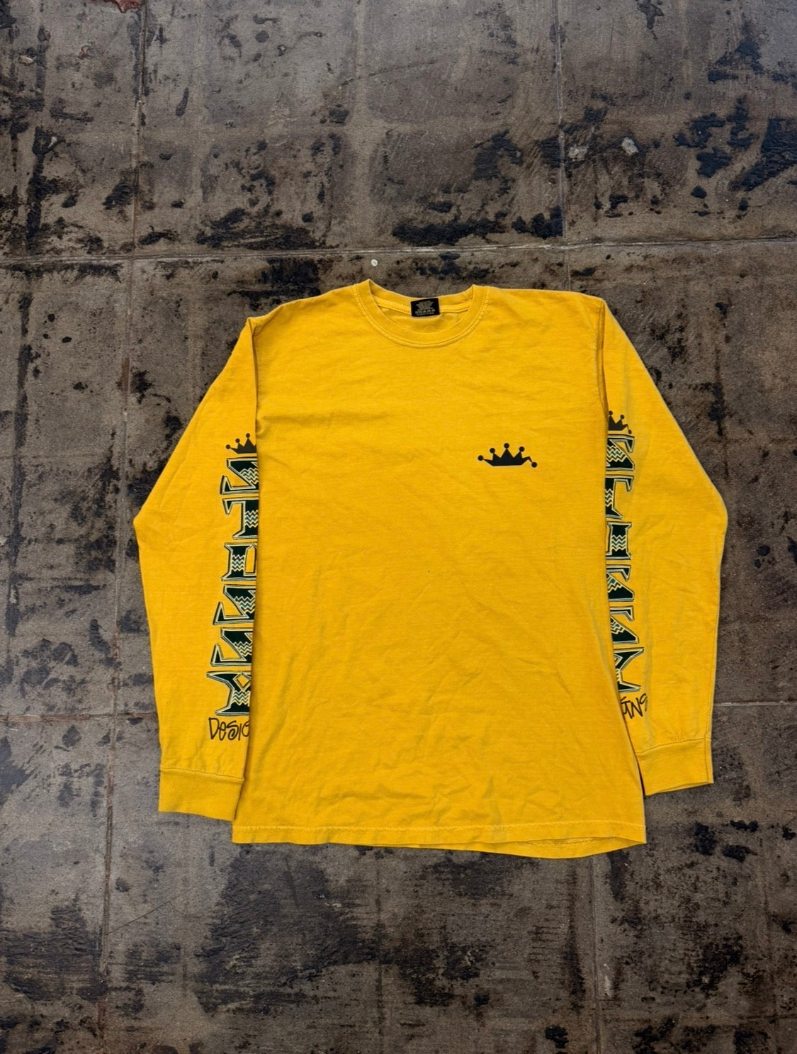 STUSSY YELLOW L/S