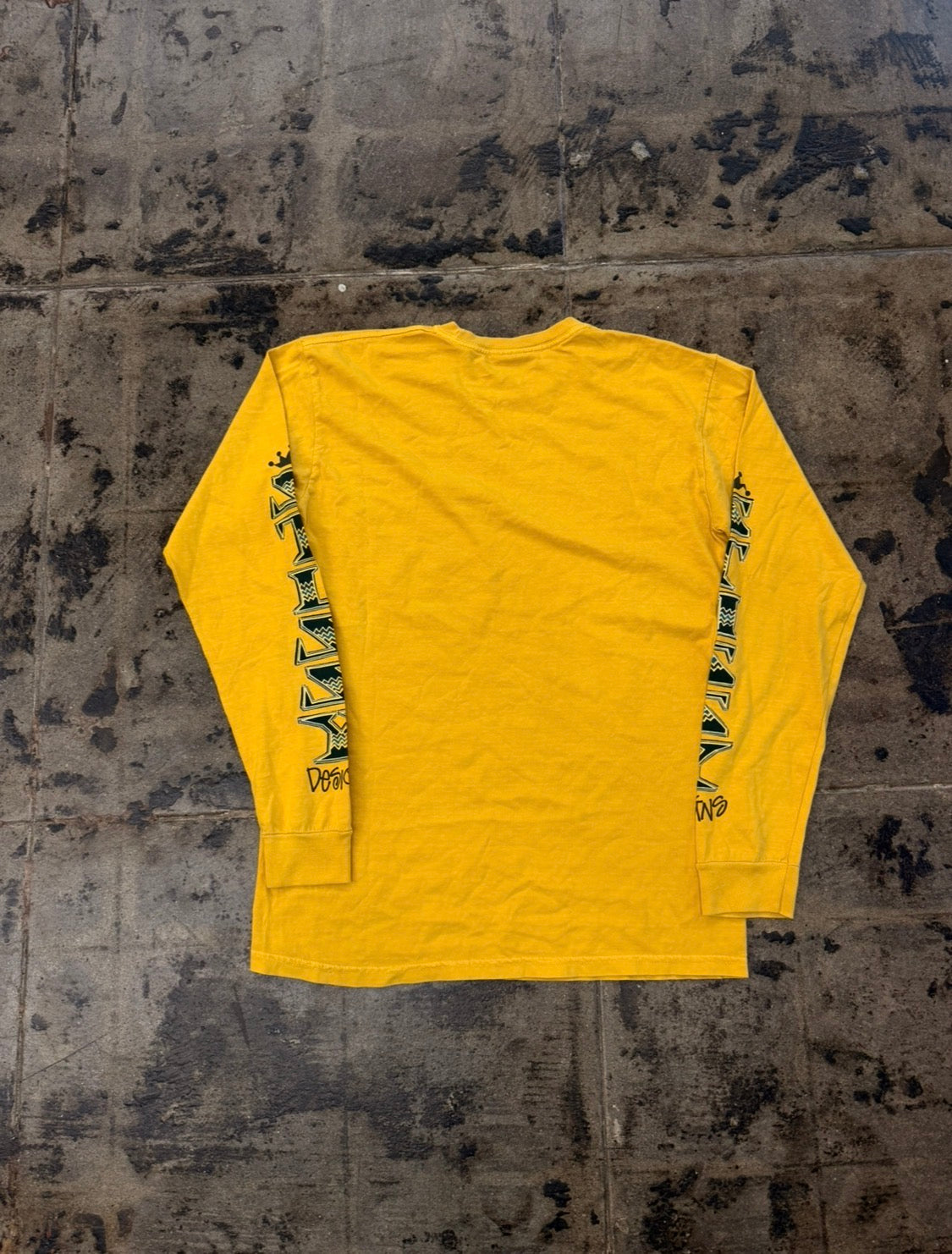 STUSSY YELLOW L/S