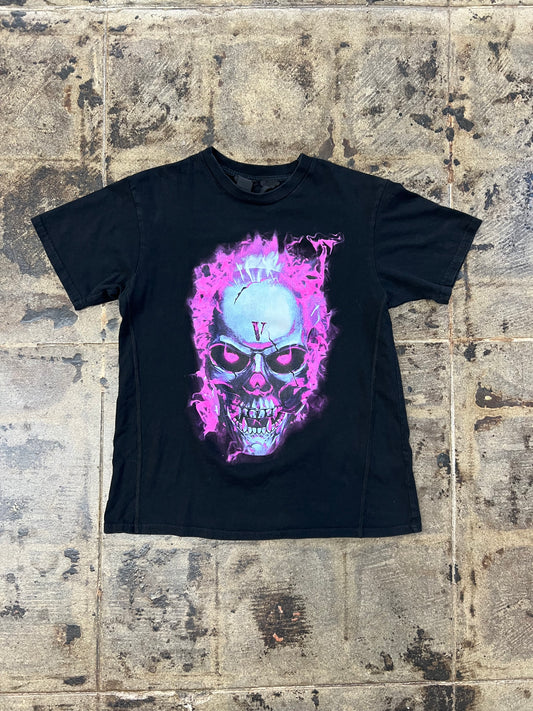 VLONE MIAMI SKULL FLAMES TEE