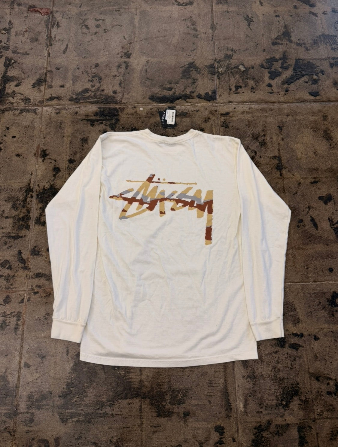 STUSSY CAMO L/S