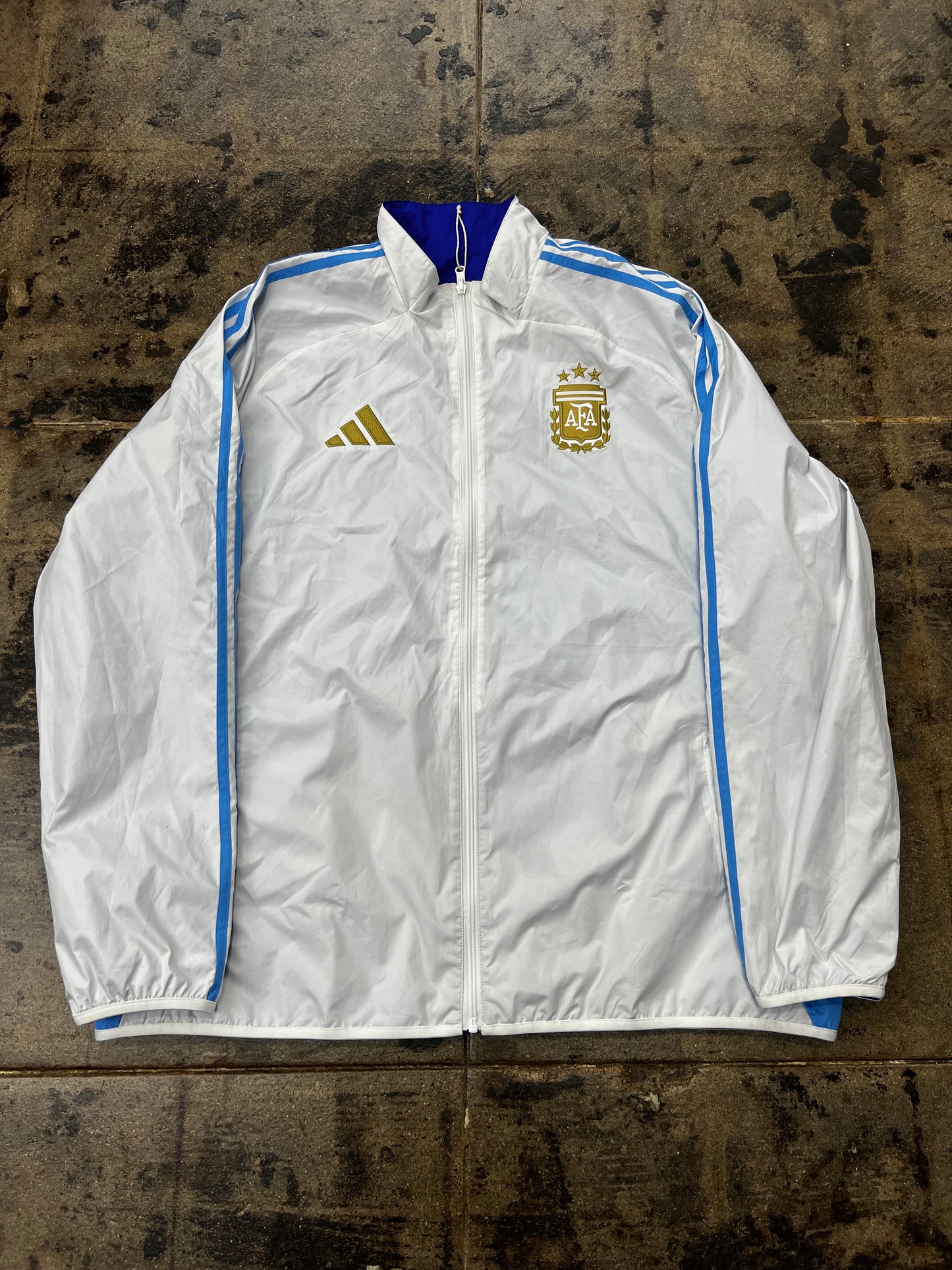 ADIDAS ARGENTINA 24-25 REVERSIBLE ZIP UP