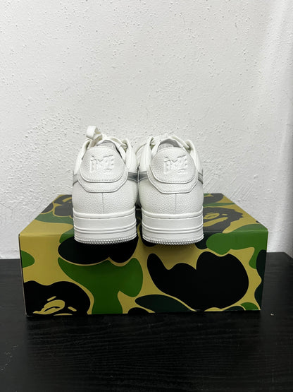 BAPE STA WHITE-SILVER
