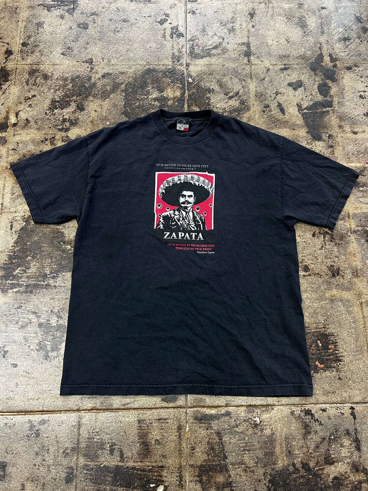 ANCHOR BLUE ZAPATA TEE