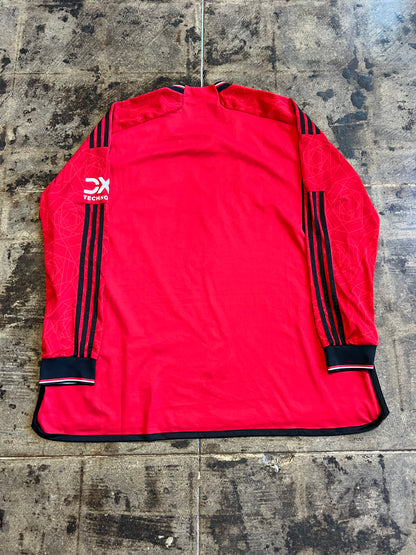 23-24 ADIDAS MANCHESTER UNITED HOME L/S JERSEY