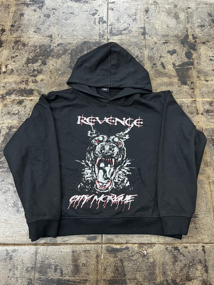 REVENGE x CITY MORGUE HOUND HOODIE