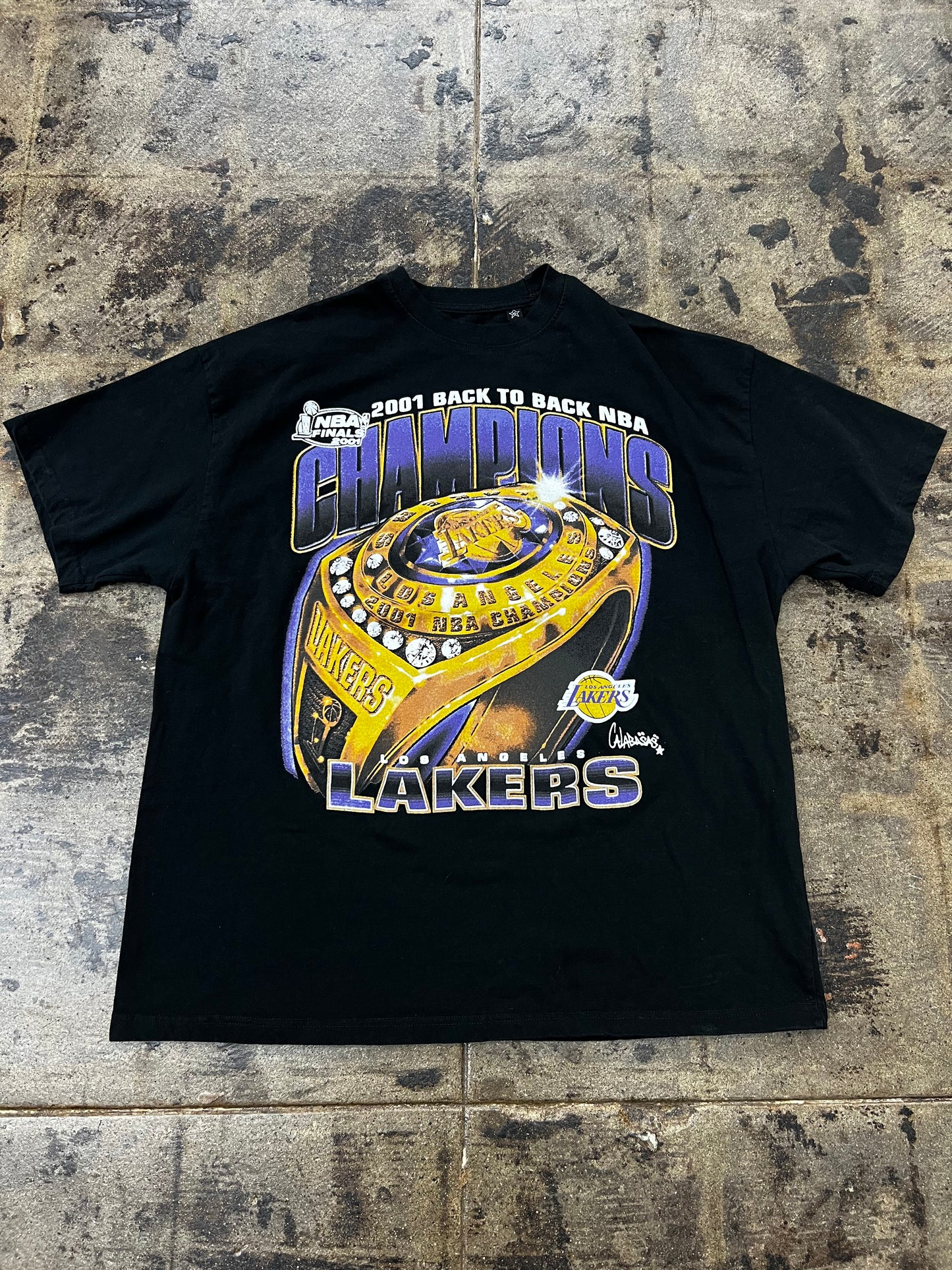 SERGIO CALABASAS LA LAKERS TEE