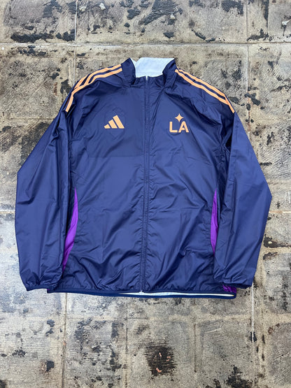 ADIDAS LA GALAXY REVERSIBLE ANTHEM JACKET