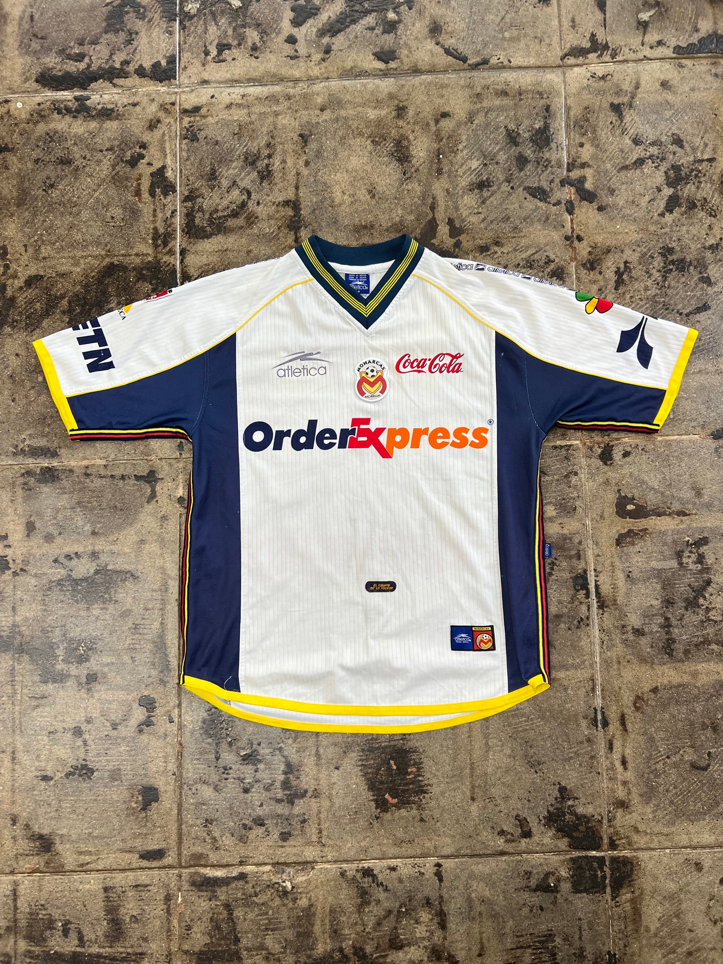 ATLETICA 00/01 MONARCAS MORELIA AWAY JERSEY