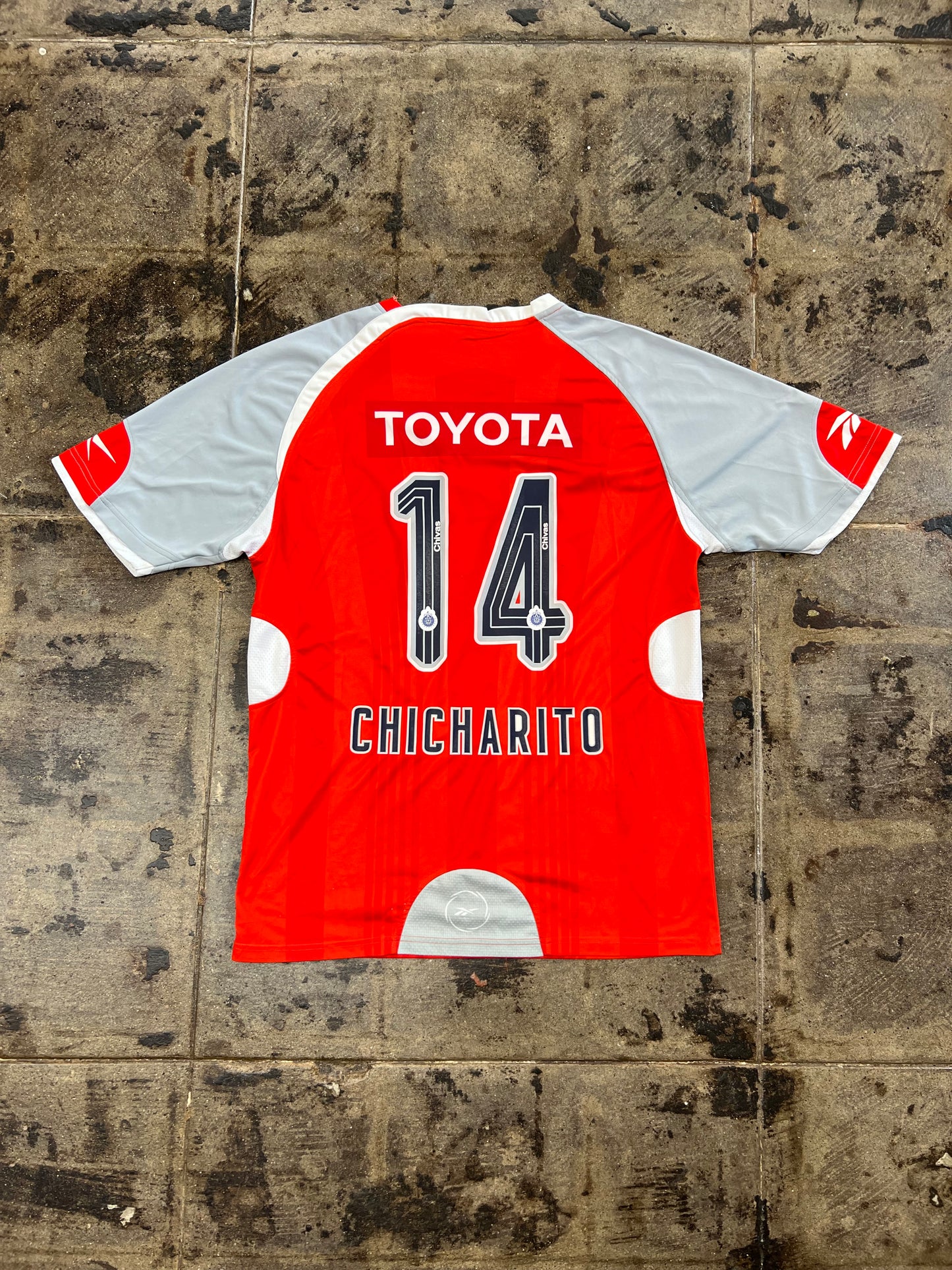 REEBOX 09/10 CHIVAS CHICHARITO AWAY JERSEY