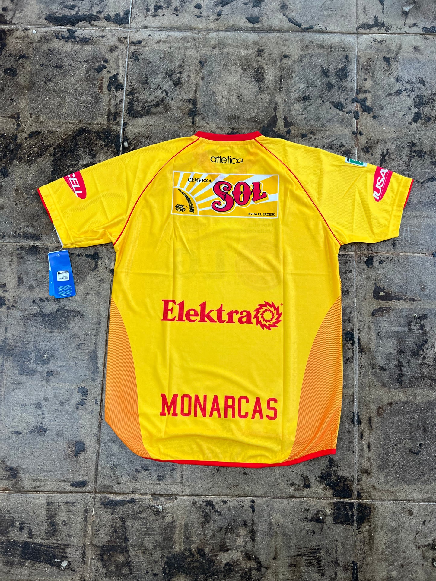 ATLETICA 07/08 MONARCAS MORELIA HOME JERSEY